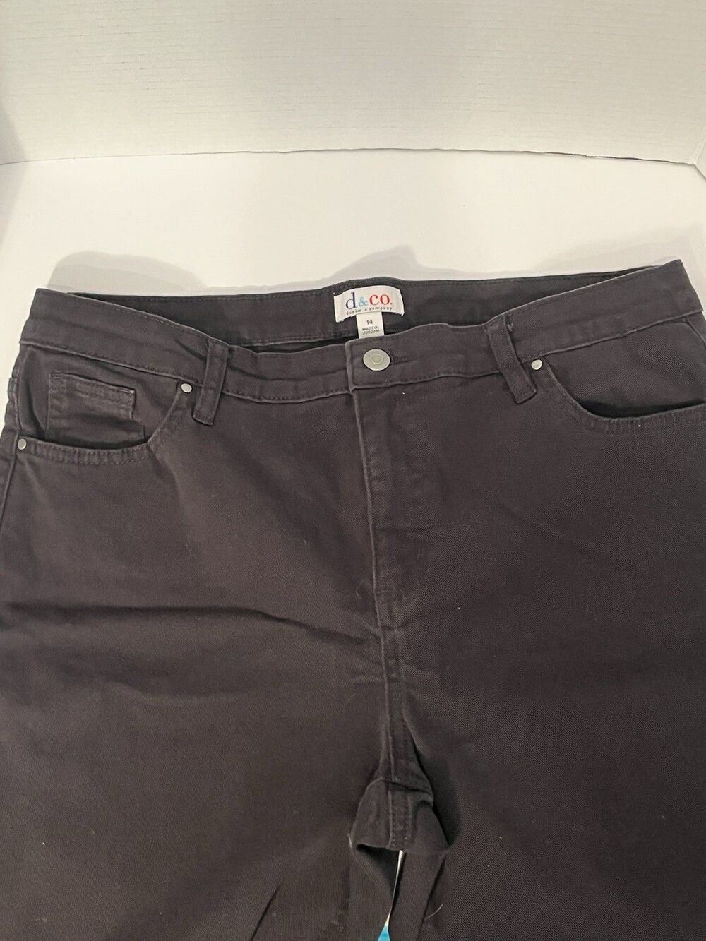 Style & Co Jeans Black Denim Jeans Size 14